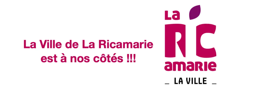 La Ville de La Ricamarie est à nos côtés